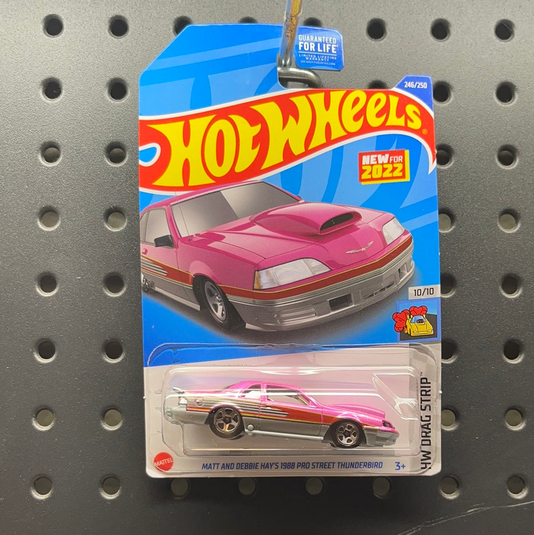 HOT WHEELS 2022 #246 MATT AND DEBBIE HAY'S 1988 PRO STREET