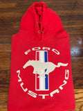 Reflective Ford Mustang logo hoodie