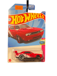 HOT WHEELS DODGE CHALLENGER DRIFT CAR /2022 HW DRIFT 3/5 RED