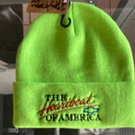 The Heartbeat of America skully Green