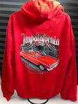 Impalafornia ‘64 Impala lifeSStyle Acid wash hoodie