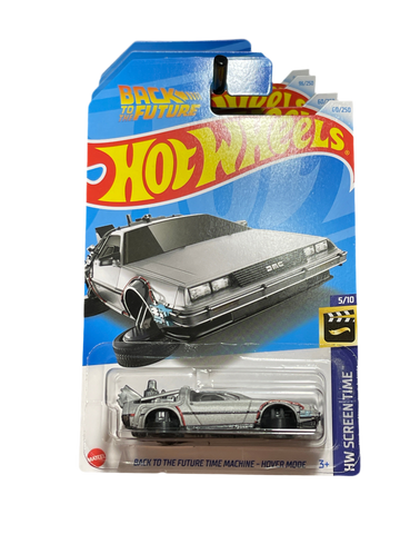Hot Wheels Hover Mode Delorean Back to the Future Time Machine 60/250 rare