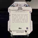 2022 Topps Series 1 DEREK JETER #DGDC-18 - Diamond Greats Die-Cut Blue Foil SP