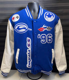 Impala University ‘94 ‘95 ‘96 Heavy Letterman Varsity Jacket Blue/White
