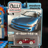 Auto World  Modern Muscle 1991 Mitsubishi 3000GT VR-4 Ultra Red New Casting
