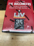 2021 Panini Super Bowl LV Champion Tampa Bay Buccaneers Blaster Box Factory Seal