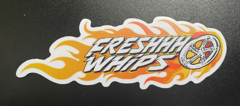 Freshhh Whips OG Logo Stickers