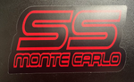 Monte Carlo SS Stickers