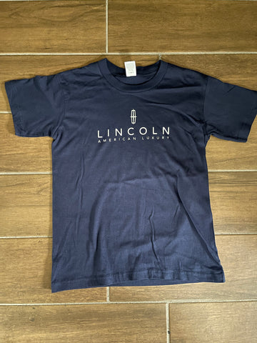 Kids 3m Reflective Lincoln navy blue tee
