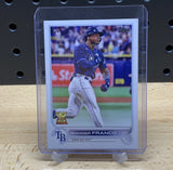WANDER FRANCO 2022 Topps Series 1 #215 Rookie RC Tampa Bay Rays Qty