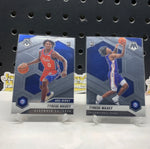 2020-21 Tyrese Maxey Rookie RC #263 Silver Mosaic And NBA Debut