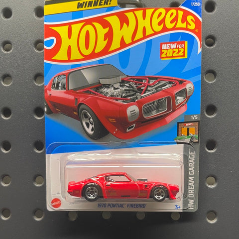 Hot Wheels 1970 Pontiac Firebird Red