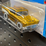 Hot Wheels 2022 Gold '57 Chevy Bel Air #44/250 - New!