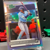 2020 Donruss Optic Rated Prospect Holo Silver Prizm Wander Franco RC SP RP-1