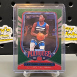 2020-21 Panini Chronicles Anthony Edwards Marquee Green Parallel Timberwolves Rookie #254