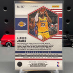 Panini Mosaic Lebron James National Pride Yellow